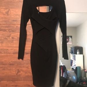 NEW black long sleeve dress